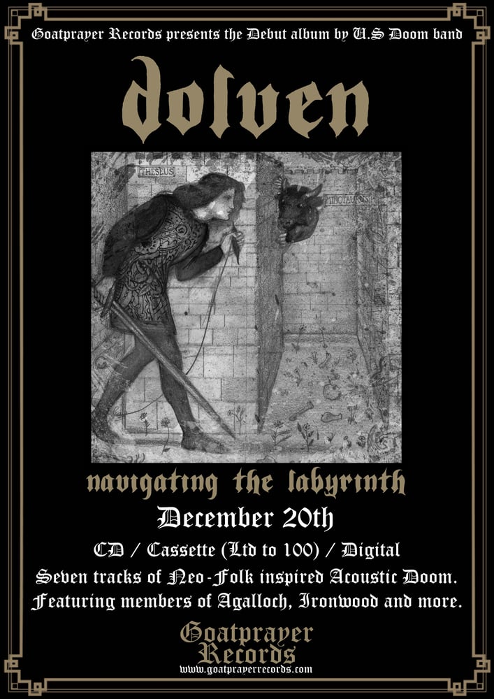 Image of DOLVEN - NAVIGATING THE LABYRINTH (CD)