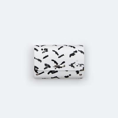 Image of Brush-ink / Clutch Bag