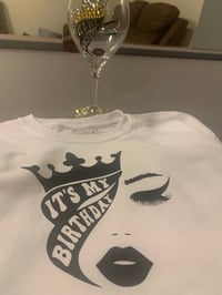 Image 3 of It’s my bday shirt and sip duo