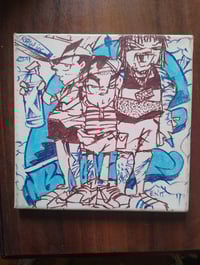 Image 2 of The Crew canvas - 2017 with @raw_inc 50cm × 50cm