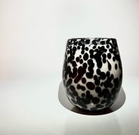 Image 2 of BLACK SPOTTY CANDLE