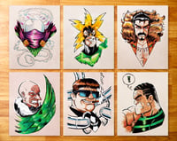 Image 1 of Sinister Six Mini Print Set