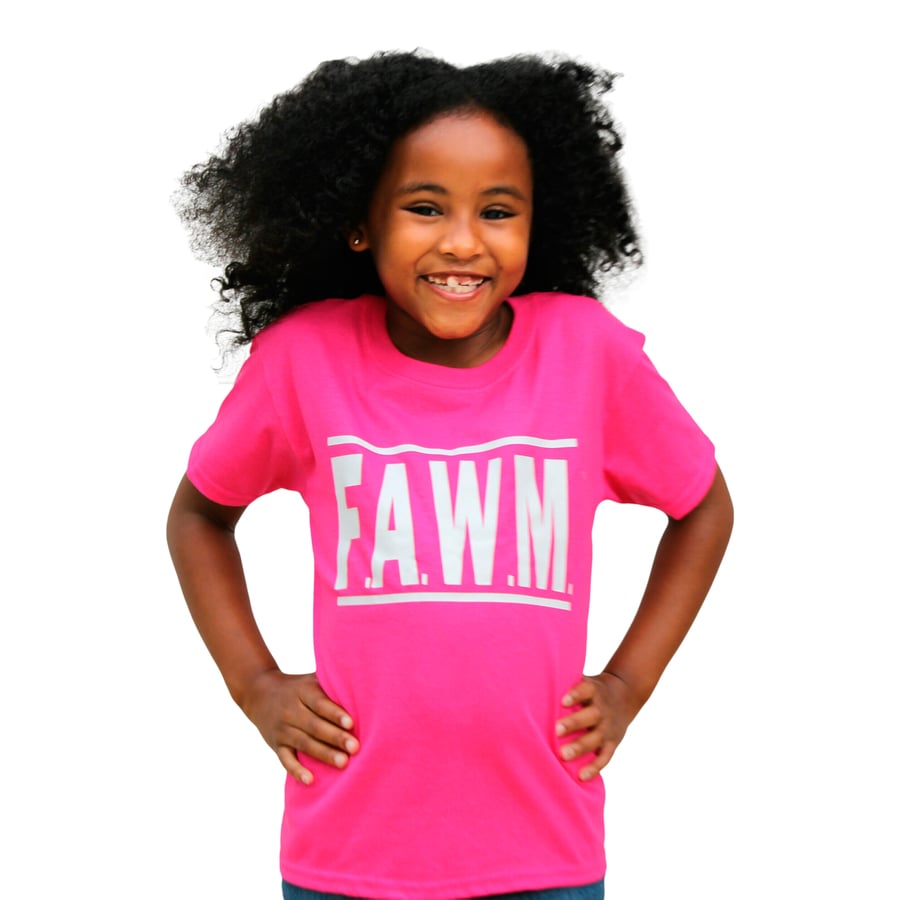 Image of Youth FAWM Tee - Hot Pink
