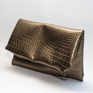 Image of "GATOR DOWN" FOLD OVER CLUTCH