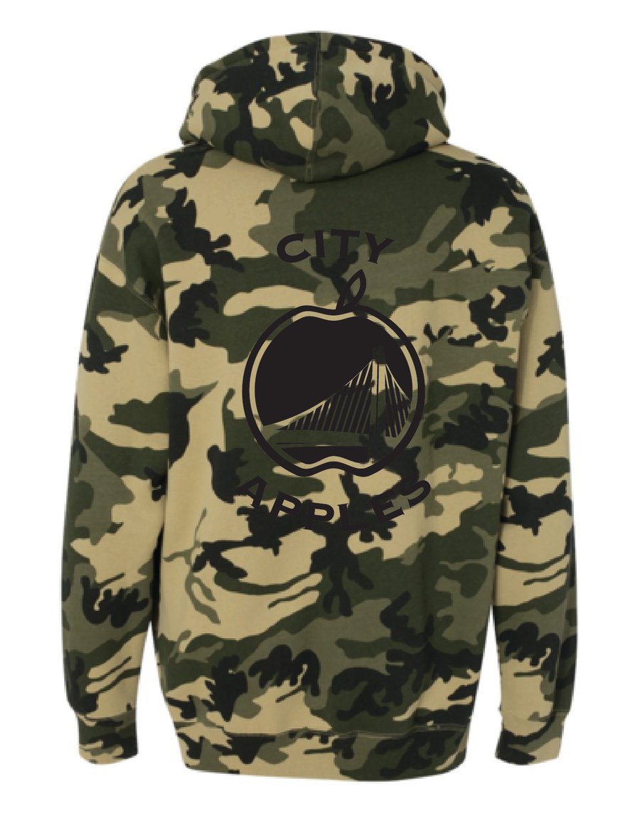 Image of Limited Print GSW Pullover Hoodie - Camo