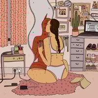 Thinking Bout You - Print By Polly Nor