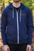 Image of Navy Zip-Up