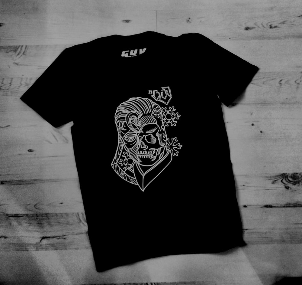 Image of Face Off Black Tee