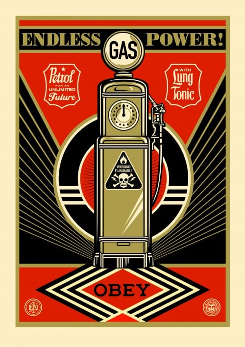 Foxote Prints | Shepard Fairey (Obey) Endless Power - Provocateurs