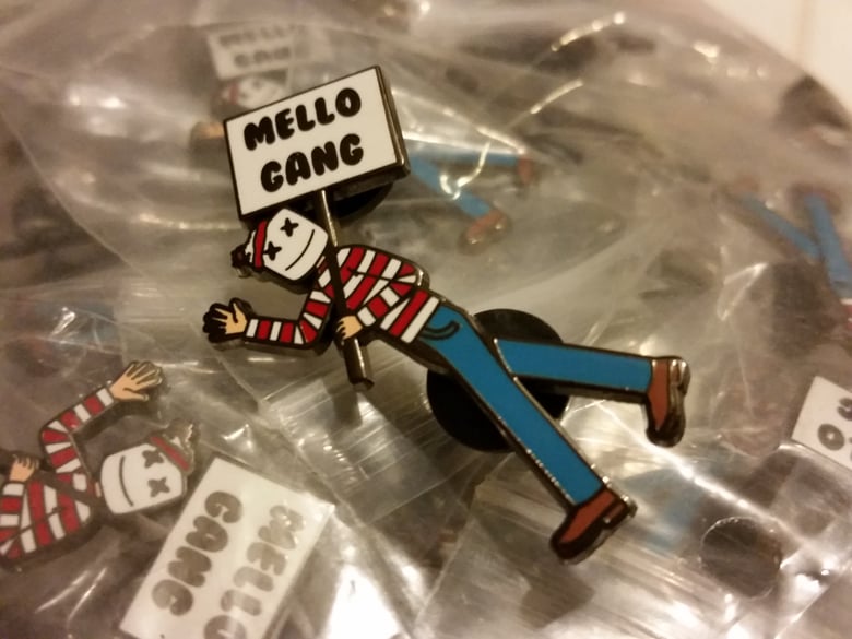 Image of FIND ME MARSHMELLO PIN