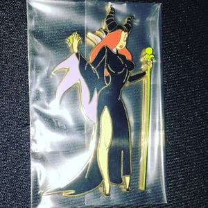 Image of Jessica as Maleficent Disney Pin