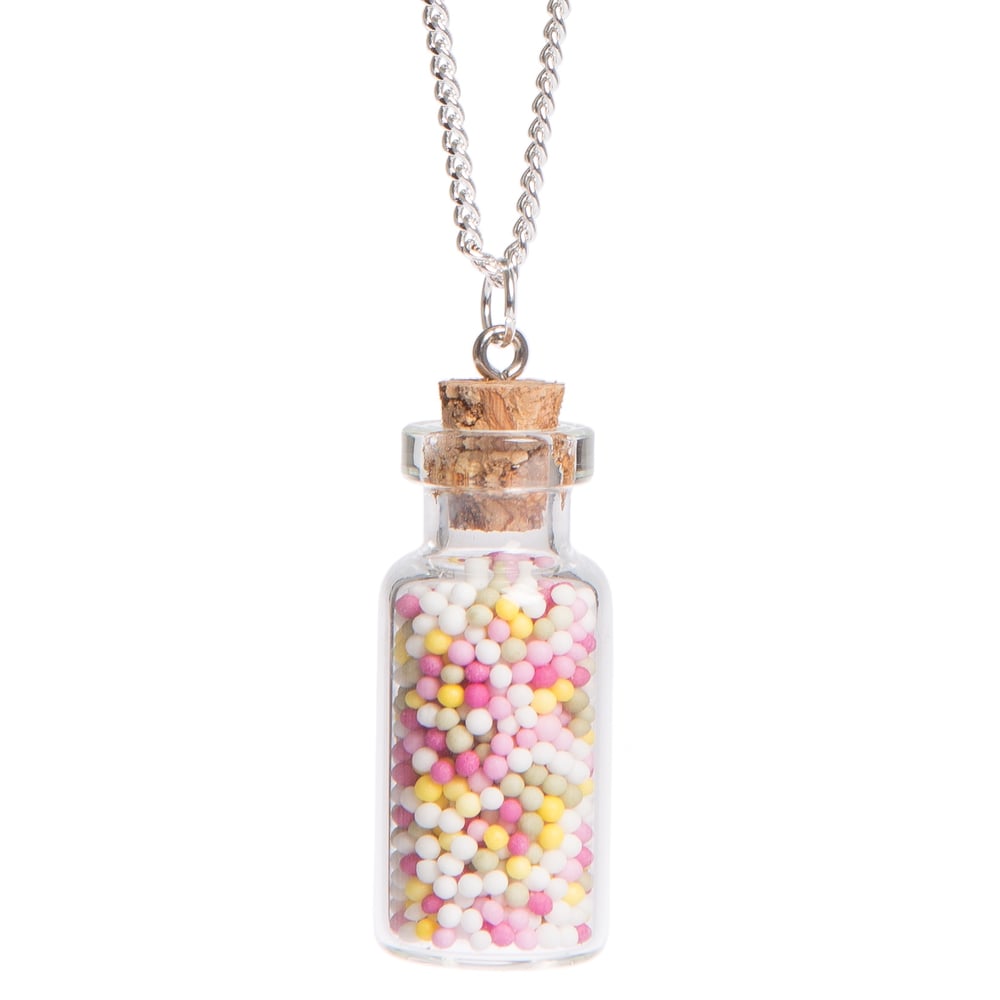 Image of Sprinkles Bottle Necklace