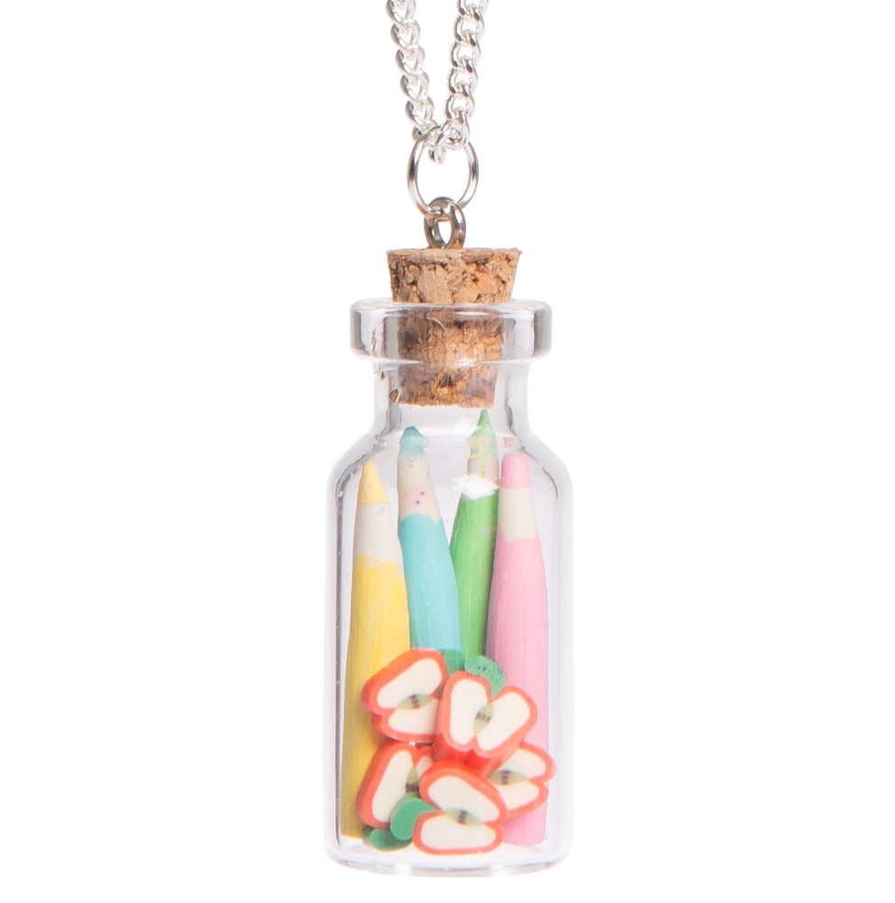 Image of Teachers Pet Bottle Necklace 