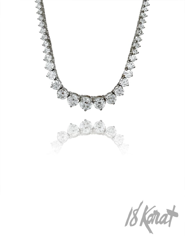 Sheila's Diamond Riviera Necklace - 18Karat Studio+Gallery