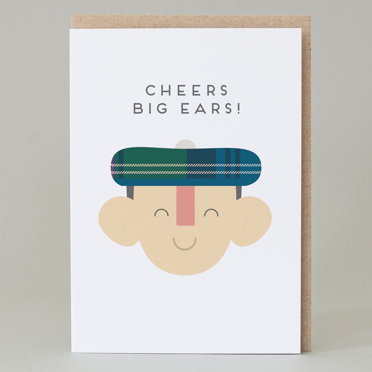 'Cheers big ears' Card Eat Haggis