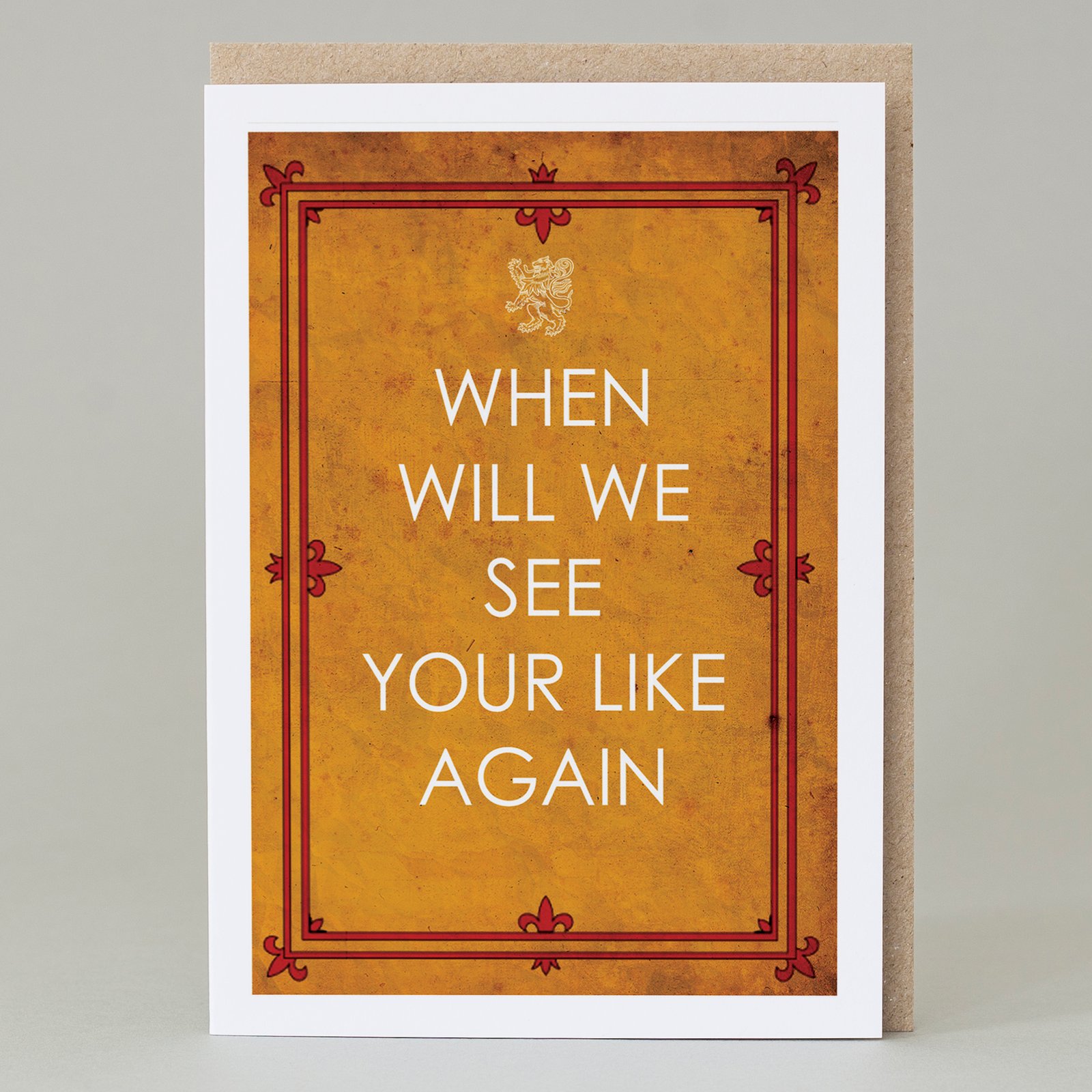 When will we see your likes again (Card) | Eat Haggis