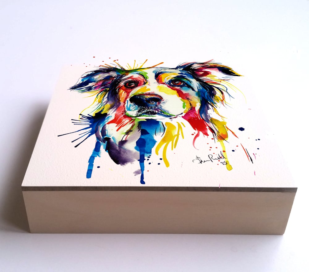 Image of Cradled 1.5" Mini Painting