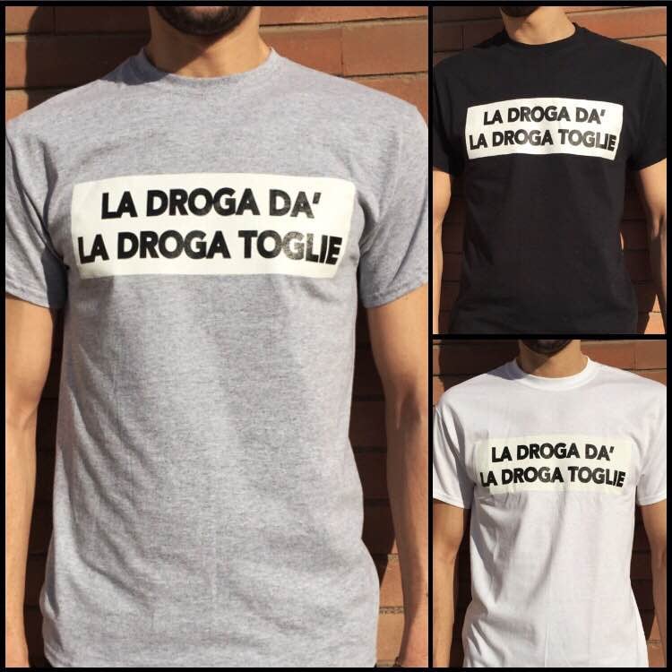 Image of LA DROGA DA LA DROGA TOGLIE® Tshirt