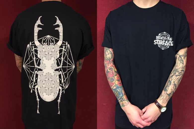 Image of Reach The Surface - Beetle Shirt - Black
