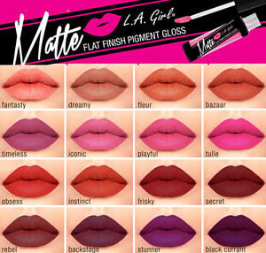 Image of L.A. GIRL MATTE PIGMENT GLOSS