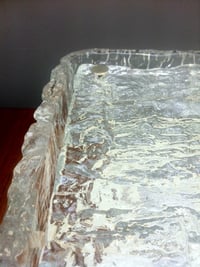 Image 2 of Textured Glass Flush Mount Light