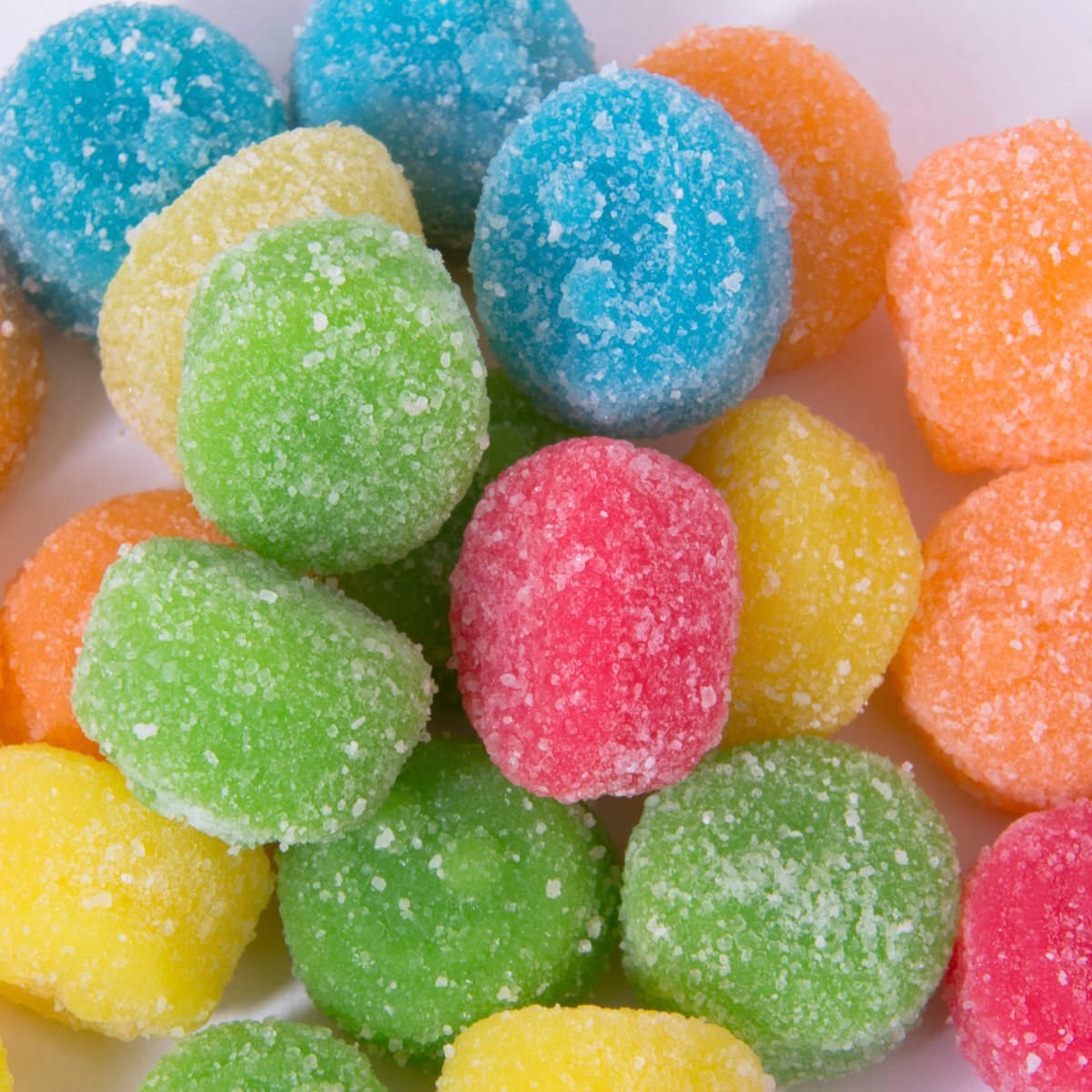 Sour Gummi Poppers 18 Lbs (4 x 4.5 Lbs Bags) Top Toppings