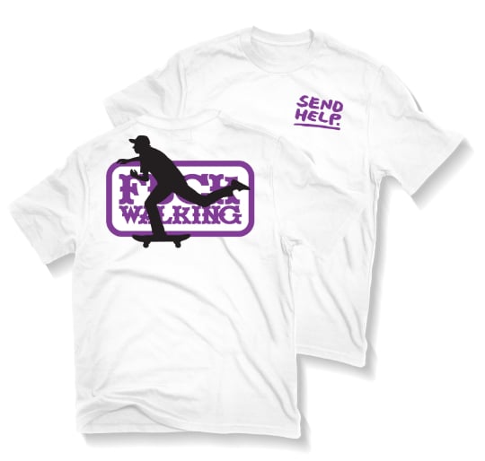Image of Send Help F-Walking tee