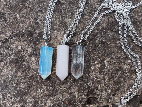 Image of New Range of Gem and Crystal Necklaces 