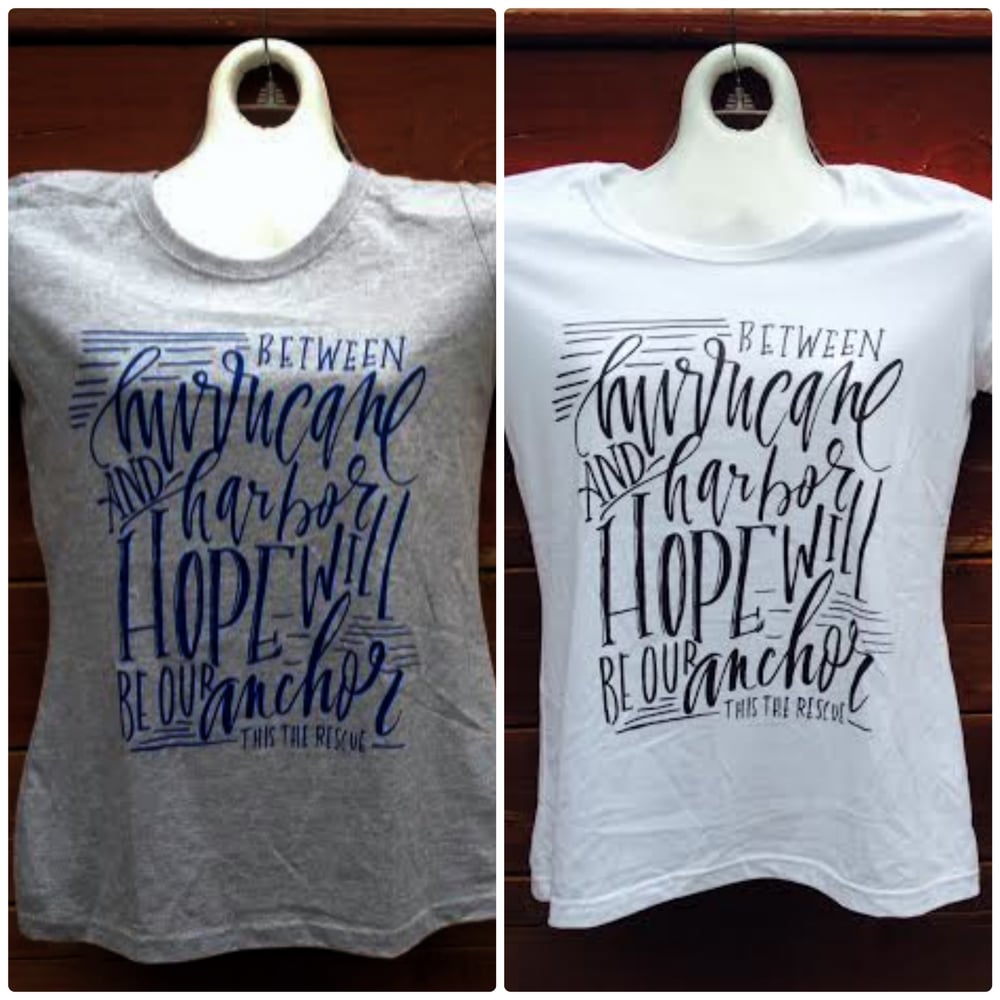 Image of HOPE WILL BE OUR ANCHOR girls shirt CHRISTMAS SALE