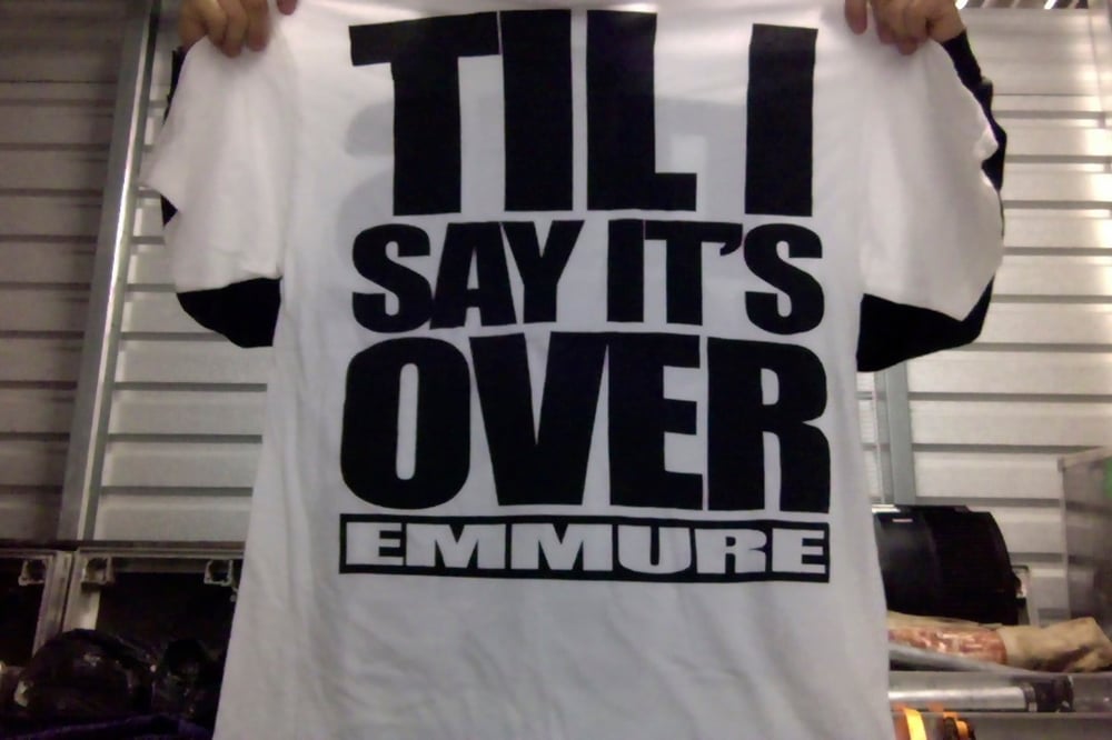 EMMURE "THIS ISN'T OVER" SHIRT XL & XXL