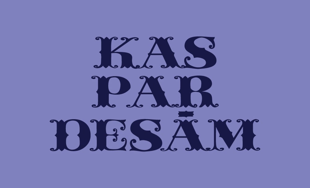 Image of Kas par desām