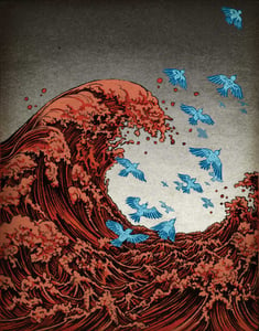 Image of popular print 3: Twitter Tsunami