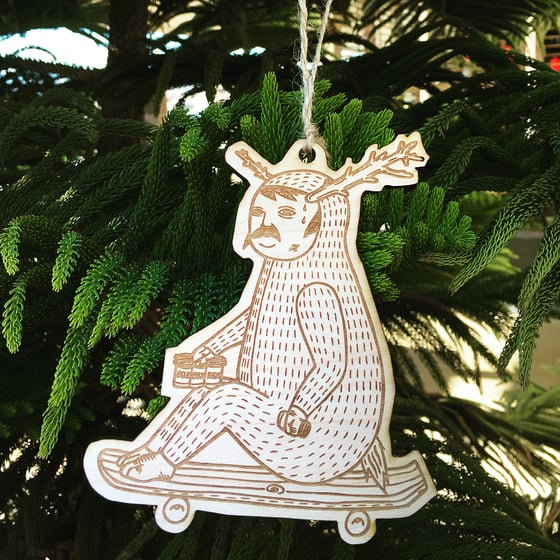 Image of Michael C. Hsiung's Holiday Ornament: Deer Man