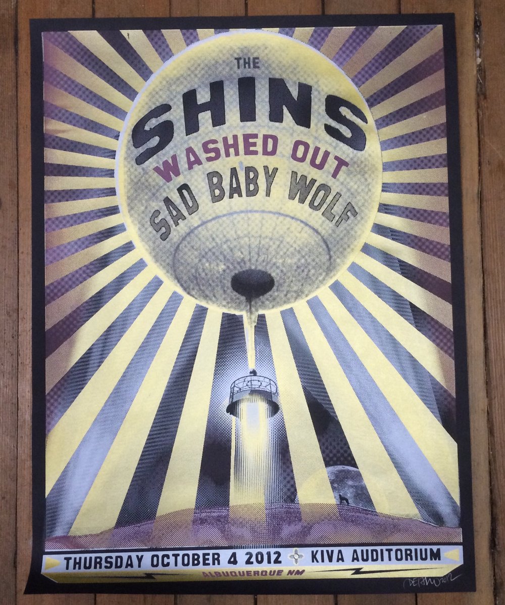 Image of The Shins / Washed Out - 10/04/12 - Kiva Auditorium