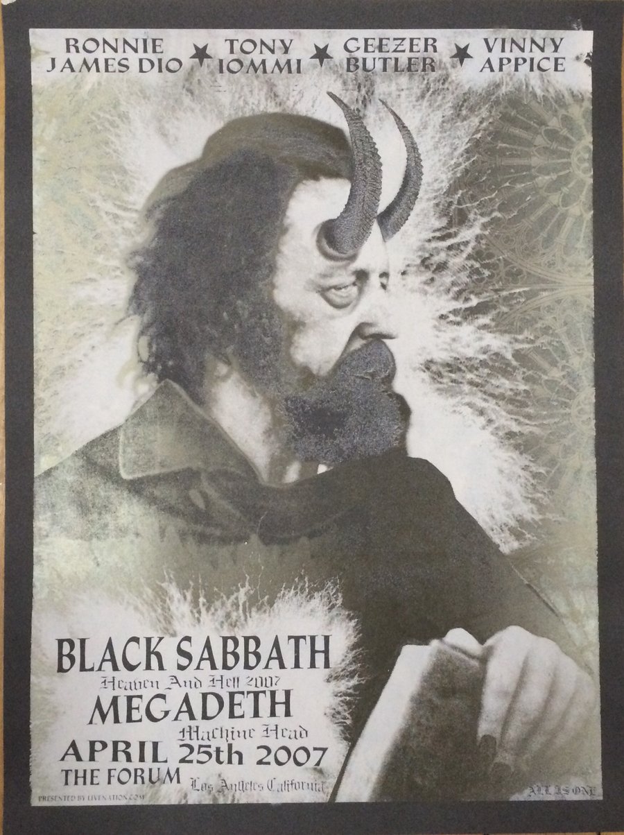 Image of Black Sabbath - 4/25/07 - The Forum - Los Angeles, CA