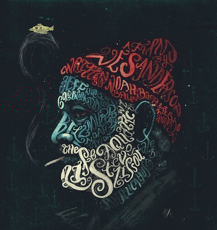 Image of The Life Aquatic with Steve Zissou Film print
