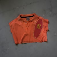 Image 1 of surfs up sleeves crystal polo 