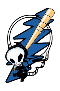 Blind Reaper Stealie Sticker