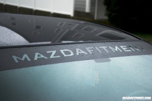 MAZDA FITMENT UNIVERSAL WINDSHIELD BANNER