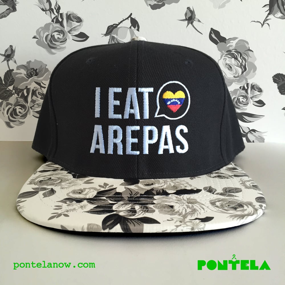 Image of I Eat Arepas Gray Roses