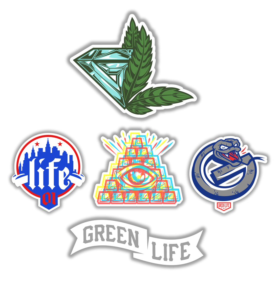 Image of GreenLife Stickers/Sticker Pack