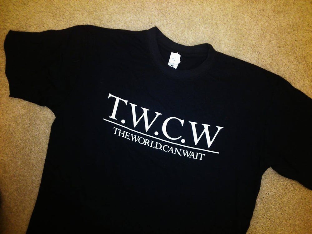 Image of "T.W.C.W' Logo Tee - Black