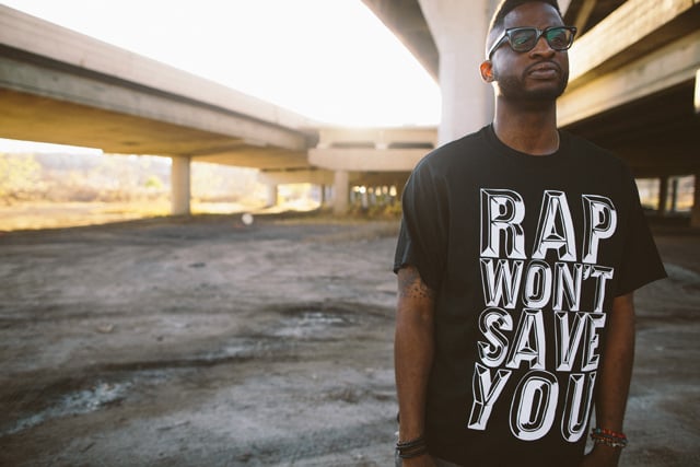 Image of Mike Mictlan "Rap Won't Save You" Shirt
