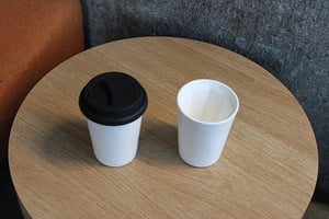 Image of Two Therma cups (Black Lids)