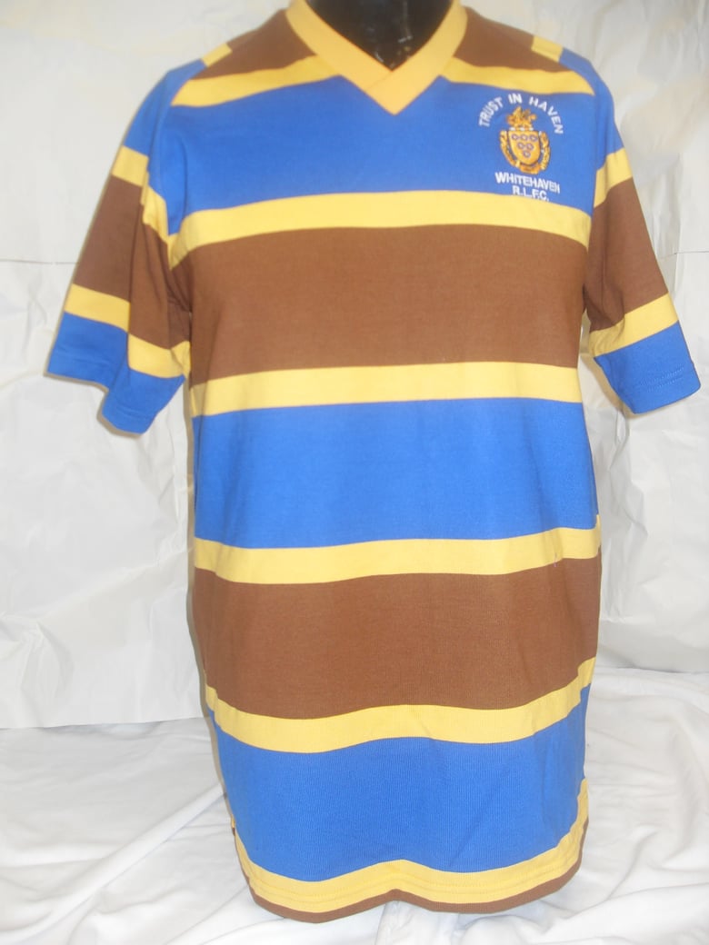 Image of Whitehaven Rugby League FC 1980s Retro Jersey 