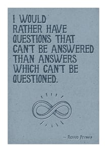 Image of Questions Art Print