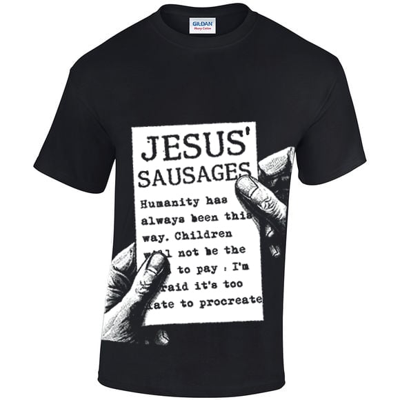 Image of Tee-shirt Jesus' Sausages