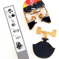 Image 5 of SkateDock - Recycled Skateboard Phone Stand or Charge Station - Free USA Shipping