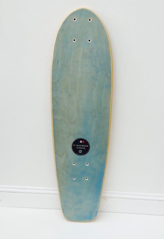 Image of LE SKATEBOARD FRANÇAIS "CRUZ YELLOW" 