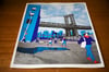 Manhattan Bridge screen print